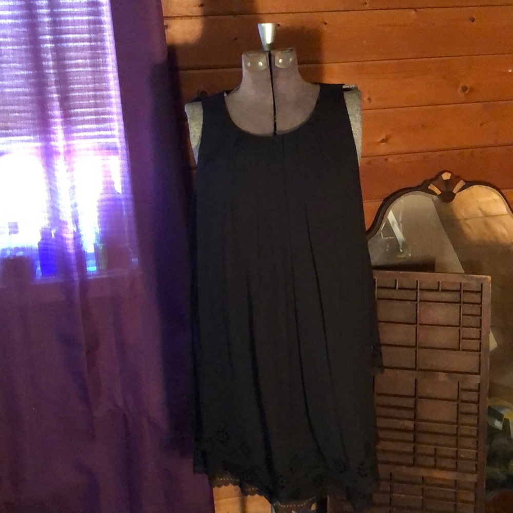 Black cocktail dress